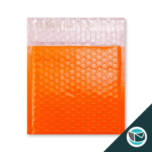 Kunststof Luchtkussenenvelop Hoogglans - 165x165 mm - Oranje