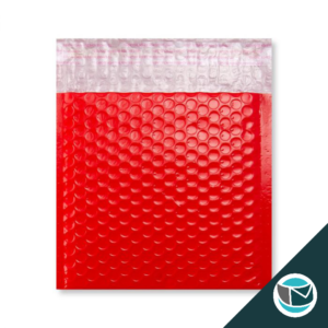 Kunststof Luchtkussenenvelop Hoogglans - 165x165 mm - Rood
