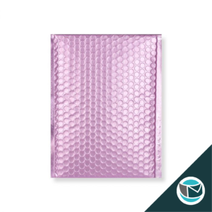 Metallic Luchtkussen Envelop Mat - 250x180 mm - Lila