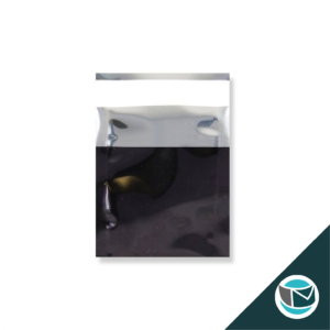 Metallic Folie Envelop (Glans) - 45x40 mm - Zwart