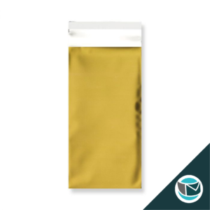 Metallic Folie Envelop (Mat) - 220x110 mm - Goud