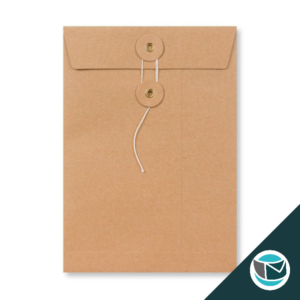 Envelop met Japanse Sluiting - 229x162 mm (C5) - Bruin