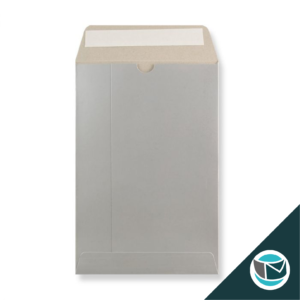 Kartonnen Duplex Enveloppen - 235x162 mm (C5) - Zilver