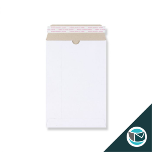 Kartonnen Duplex Enveloppen - 235x162 mm (C5) - Wit