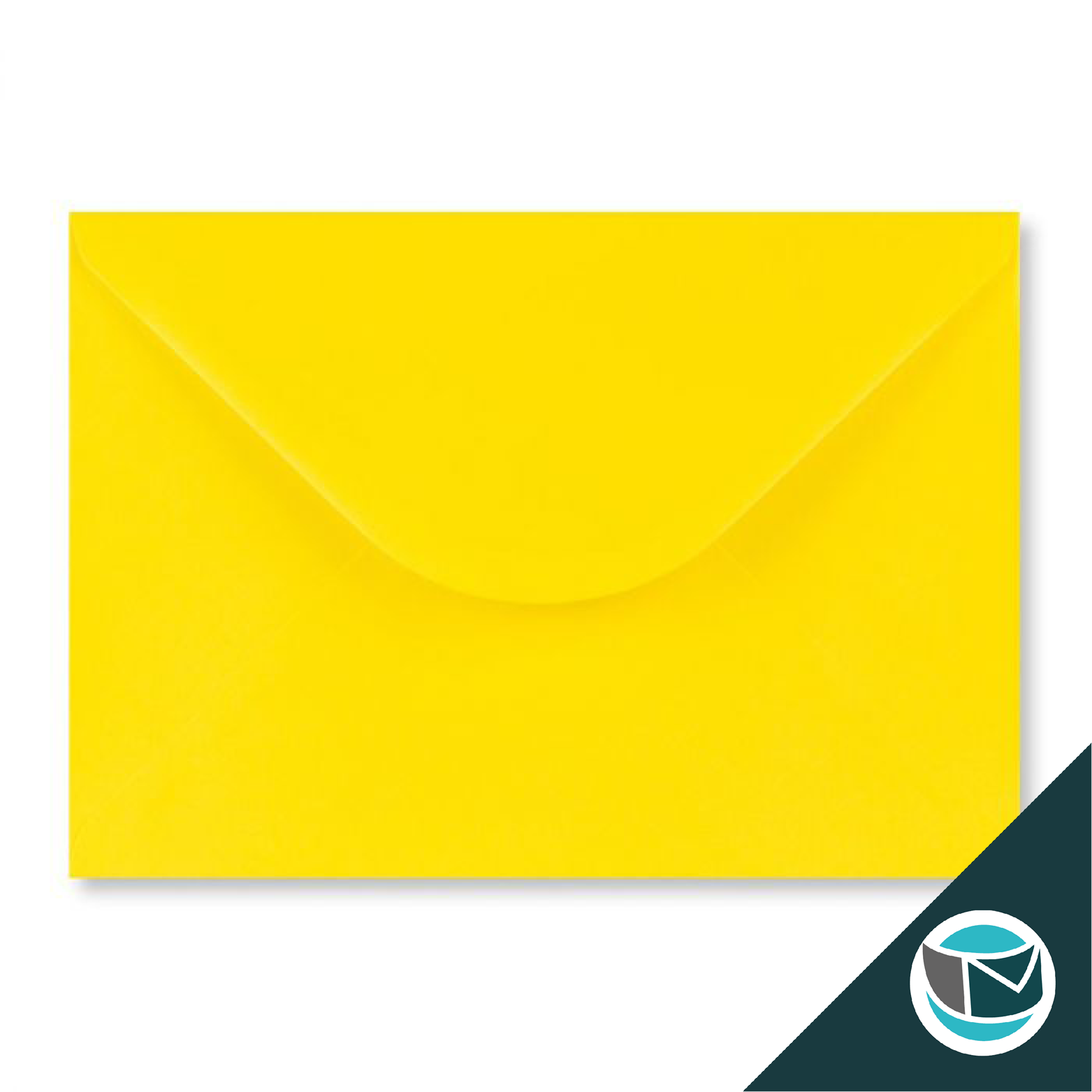 Gekleurde Envelop - 162x229 mm (C5) - Geel - Afbeelding 2